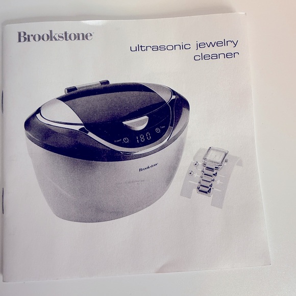 Brookstone Ultrasonic Jewelry Cleaner - Picture 5 of 6